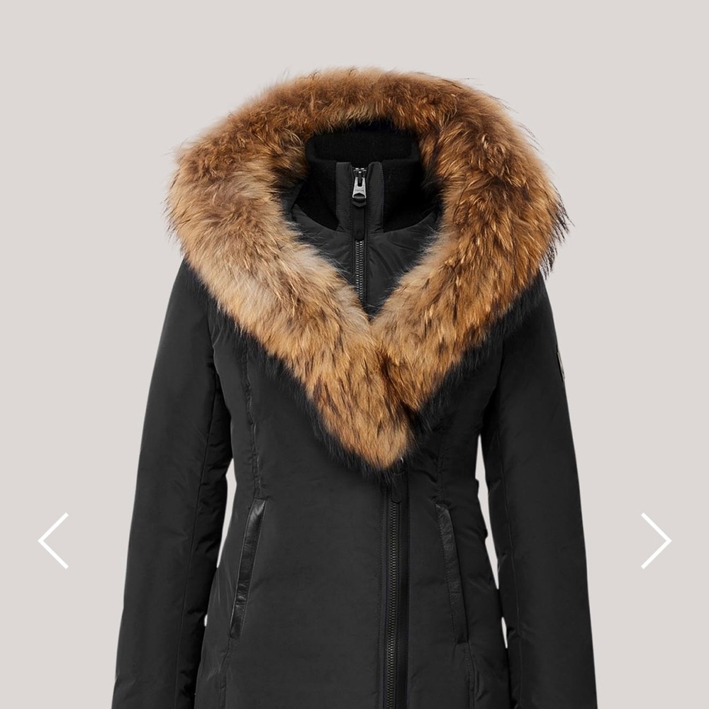 Mackage Kay Down Coat with Natural Fur